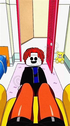 Sammy’s Jokes Never Stop 😂 Older Brother Moment #shorts #roblox #funny #bacon #gugugaga #lillussion