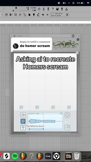 Recreating Homer's Scream with AI Tools