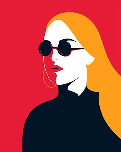 How to Create Flat Portrait Illustration from a Photo - Zakey Design