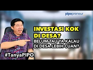 PROPERTI INI LETAKNYA BOLEH DI DESA TAPI CUANNYA KOTA BESAR !