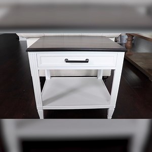 180K views · 1K reactions | Chalk Paint & Java Gel Stain End Table! | Pretty Distressed | Facebook