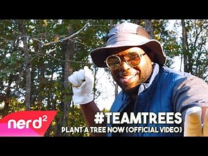 Plant a Tree Now! (Official Video) MrBeast Collab #TeamTrees #NerdOut