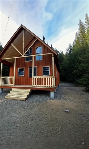 2.3K views · 27 reactions | Amish Barn House Only $25,000  | Creative Cabins | Facebook