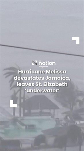 Hurricane Melissa devastates Jamaica, leaves St. Elizabeth ‘underwater’ . Hurricane Melissa tore through Jamaica on Tuesday, leaving widespread devastation across the island as powerful winds ripped off roofs and flooded entire communities. . The Category 5 hurricane made landfall near the southwestern town of New Hope, packing maximum sustained winds of 185 mph (295 kph), according to the U.S. National Hurricane Center (NHC). It was the strongest storm ever to directly strike Jamaica, a country
