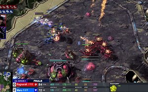 星际争霸2 SC2HL 2022 S3 GSL决赛 Maru的天才火车战术