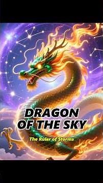 Chinese Dragon of the Sky — The Ruler of Storms #legends #folklore #mythology
