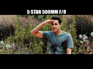 (T2 Mount) 5 Star 500mm f/8 - Lens Test