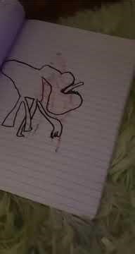 How to draw anxious dog