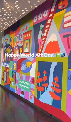 1.6K views · 32 reactions | Happy World Art Day! ️ Today and...