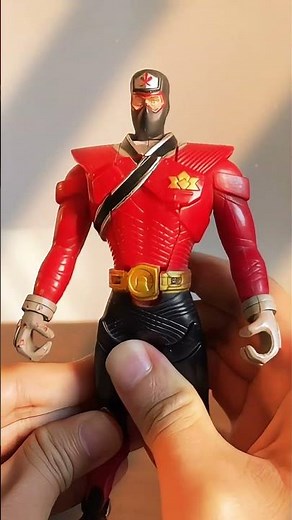 Bandai power rangers samurai, anyone still have this one complete with full weapons #toys #retrotoys