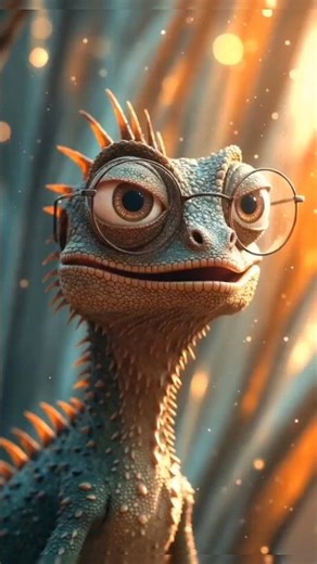Lizard Cartoon 🦎 #kidsanimation #kidsstory #happytoons