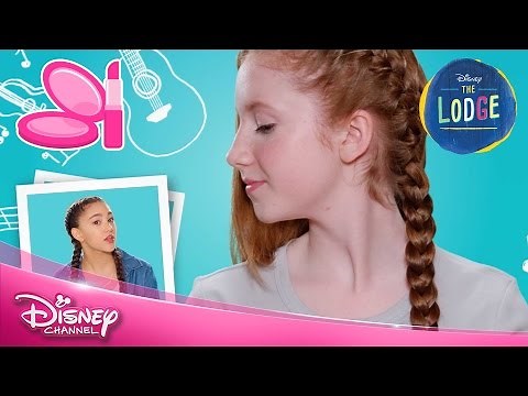 The Lodge | Hair Tutorial: Kaylee | Official Disney Channel UK
