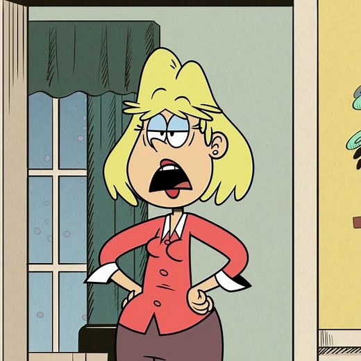 Rita Loud speaking shots in Just Snow with it