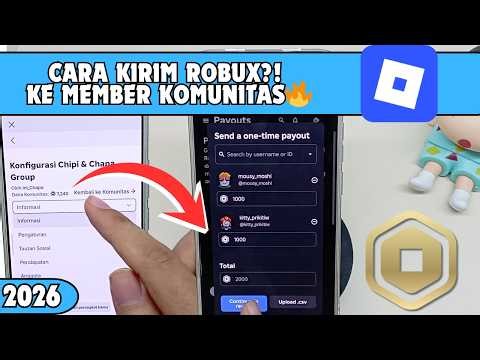 HOW TO SEND ROBUX IN COMMUNITY FUND GROUP TO MEMBERS