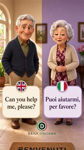 English vs Italian | Everyday Sentences for Beginners #a1italian #a2italian