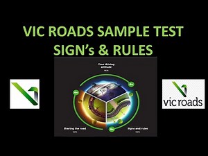 ONLINE KNOWLEDGE TEST 2 | SAMPLE QUESTIONS | SIGN & RULES | VICROADS | MELBOURNE 2022 |