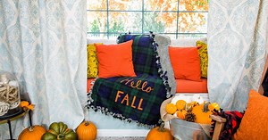 DIY Fall Throw Blankets - Home & Family