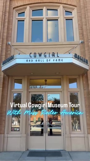 Go on a tour of the Cowgirl Museum with me! #cowgirl #museum #rodeo @nationalcowgirlmuseum