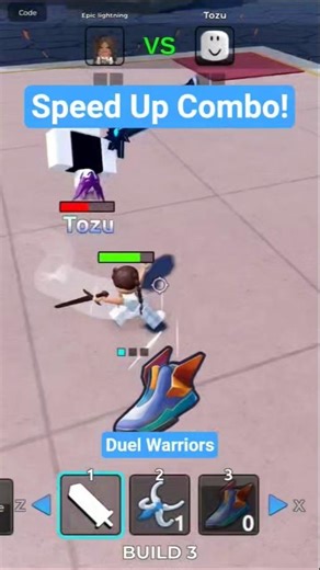 Combos with Speed Up in Duel Warriors! #duelwarriors