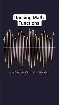 Dancing Math Functions #math #maths