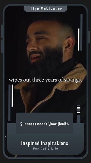 Success needs Your Health - Life Motivator #viral #lifelessons #motivation #lifelessons #health