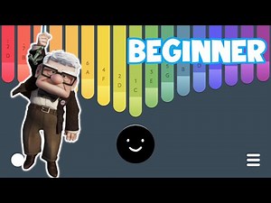 Married Life - Michael Giacchino | Kalimba Cute | Tutorial BEGINNER Keylimba Easy