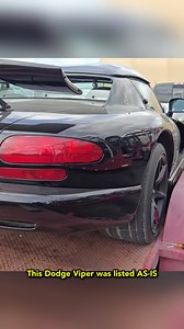2.8M views · 37K reactions | This Dodge Viper was sold is a lot full of Junk Cars! How bad could it be??? | Samcrac | Facebook