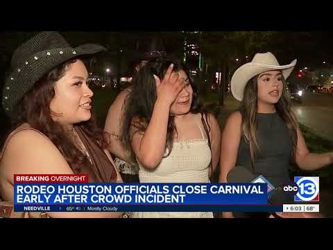 People running at Rodeo carnival prompts closure hours early, HLSR officials say