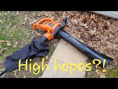 BLACK+DECKER BV3600 12Amp High Performance Blower/Vacuum/Mulcher