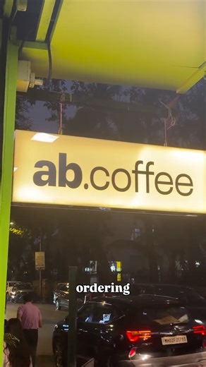 Isha Chavan on Instagram: "Coffee, but make it smart. @abcoffeeindia Juhu. Self-ordering screens, app-based ordering, zero waiting time. You order, you arrive, you grab. A tech-first, grab-and-go outlet like no other. No one else is doing this. #trending #reels #instagram #explore #explorepage #trendingreels #fyp #instagramreels #reelsinstagram #reelitfeelit"
