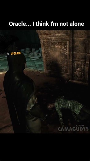 Batman finds Dr. Young's body in Arkham Mansion
