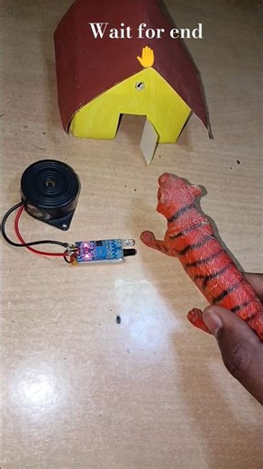 IR Sensor Security Alarm 🚨 | Amazing Science Experiment #shorts