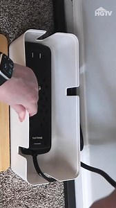 19K views · 122 reactions | Don't let unsightly cords ruin your household vibe. ✨ This cable management box conceals a power strip with side openings for cords, turning an eyesore into a sleek tech command center. Get yours now: https://amzlink.to/az0OPjHn3bSiR #HGTVShopping (Prices and availability may change, and we may make  from these links.) | HGTV | Facebook