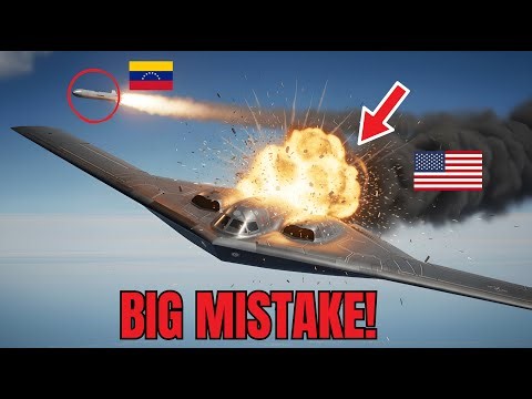 Venezuela DARED to Target the U.S. B-2 SPIRIT Stealth Bomber — BIG MISTAKE!