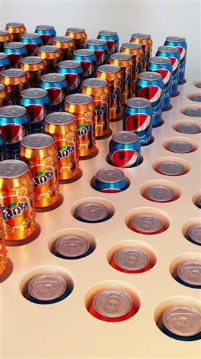 Satisfying Fanta Pepsi Loop