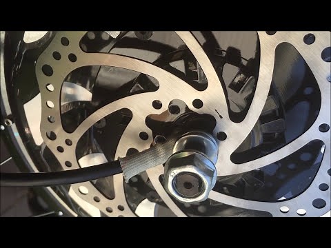 How to install a front wheel ebike conversion kit