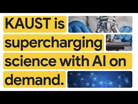 New Way Now: How KAUST accelerates research with on-demand AI power