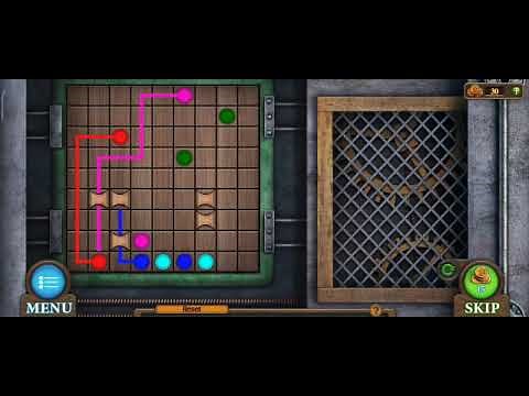 Tricky Doors Floating Islands Level 4 Skeleton Box Puzzle Solution