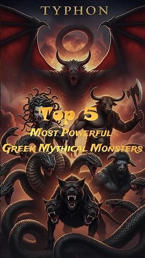 Top 5 Most Powerful Greek Mythical Monsters