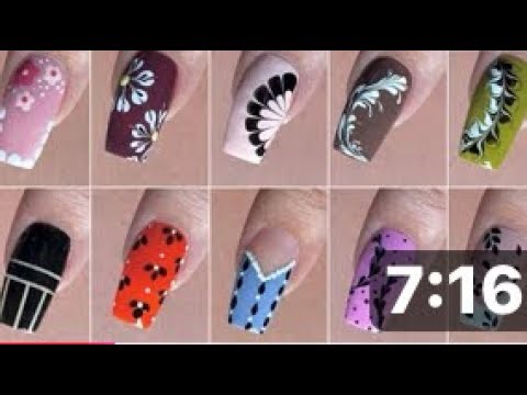 👉 10 New Easy Nails Painting for Beginners