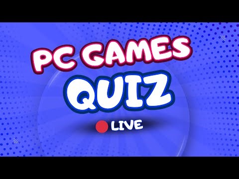 LIVE PC Games Quiz 🎮 | Can You Beat These 40 Questions? (A/B/C/D)