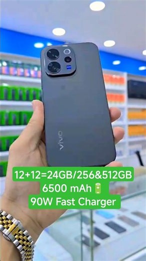 Vivo V70 5G Unboxing Authentic Black | 12+12=24GB/256&512GB | 6500 Mah🔋| 90W Fast Charger #vivov70