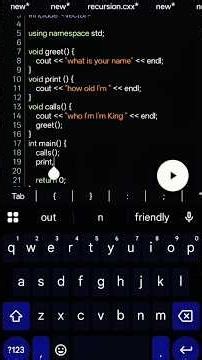 Recursive Function in C++