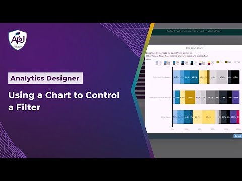 Using a Chart to Control a Filter in Analytic Applications for SAP Analytics Cloud