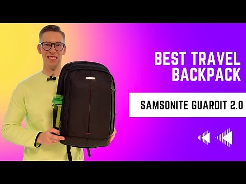 Samsonite Guardit 2.0 Review - Best Laptop Backpack For Travel