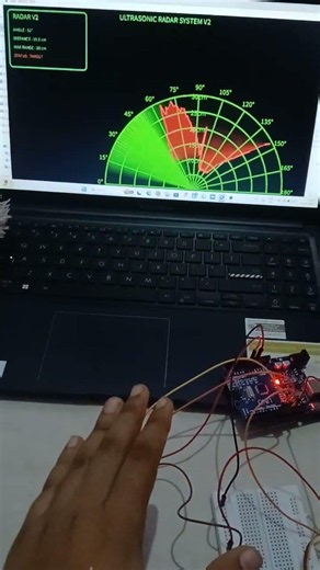 "Arduino Radar That Detects Objects in Real Time 🤯"