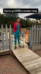 4.1K views · 591 reactions | How to go down a wooden ramp with a...