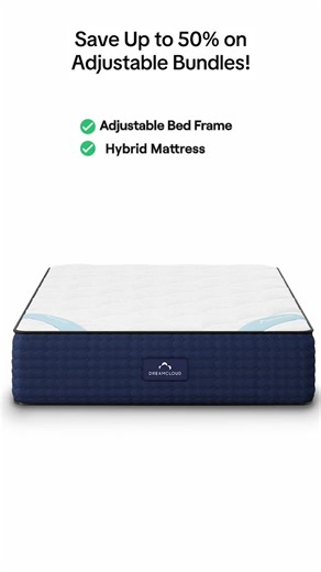1.8M views · 698 reactions | Black Friday Deals are here!  Save Up to 50% this month! ☁️ "I've had this bed for just over a month now. Sleeping much better. Bed forms to your body so there are no stress points. Highly recommend!" Terence D.Verified Buyer ⭐⭐⭐⭐⭐ | DreamCloud Sleep | Facebook