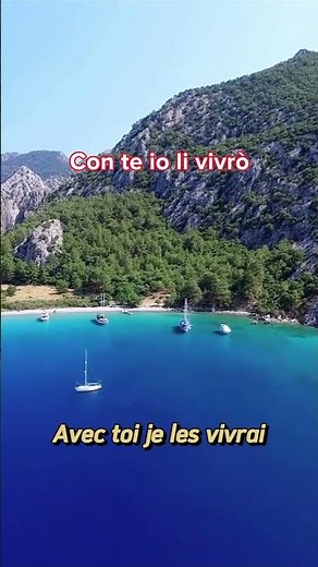 Con Te Partirò - Andrea Bocelli - Lyrics - Ita/Fr