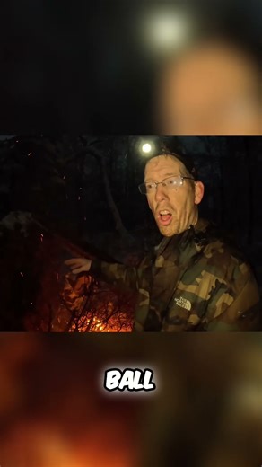 Sleep Warm in Snow: The Secret to the Perfect Campfire #shorts